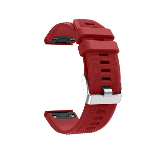 red-garmin-quatix-6x-watch-straps-nz-silicone-watch-bands-aus