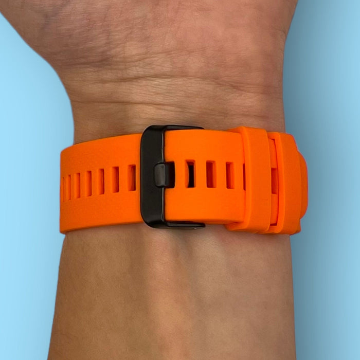 orange-garmin-quatix-6x-watch-straps-nz-silicone-watch-bands-aus