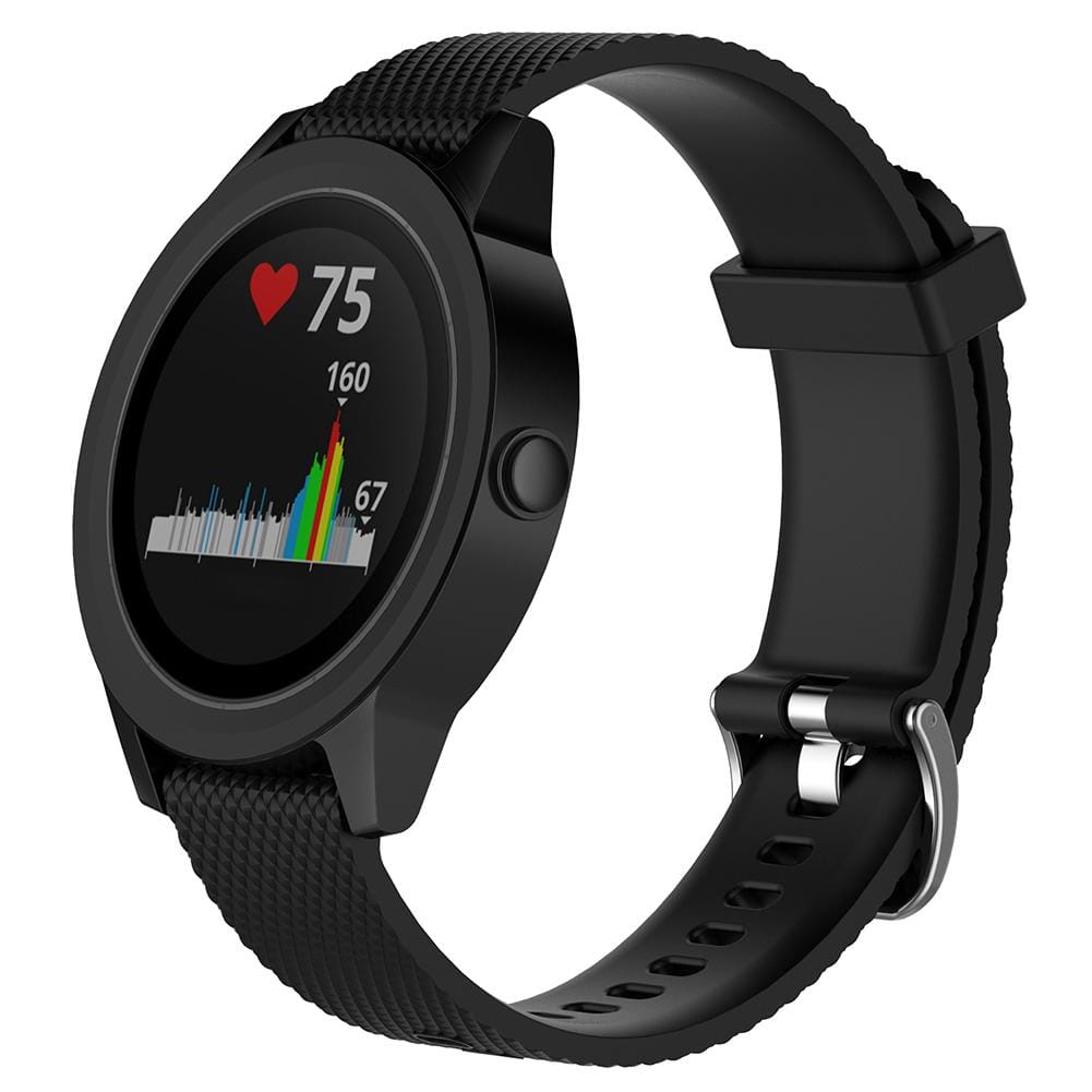 black-samsung-galaxy-watch-5-pro-(45mm)-watch-straps-nz-silicone-watch-bands-aus