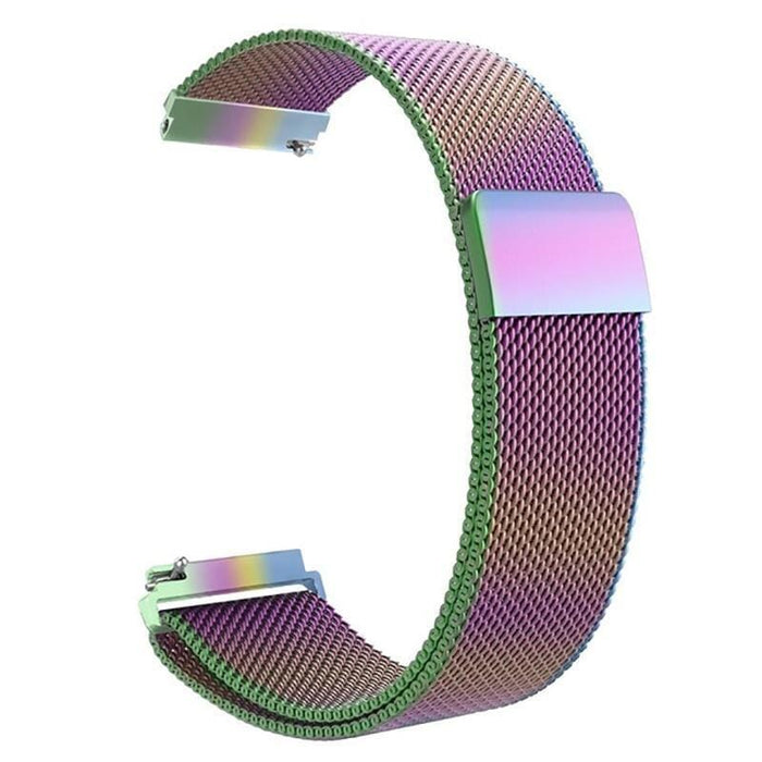 colourful-metal-garmin-forerunner-55-watch-straps-nz-milanese-watch-bands-aus