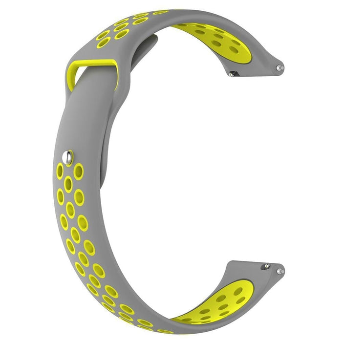 grey-yellow-ticwatch-gth-watch-straps-nz-silicone-sports-watch-bands-aus