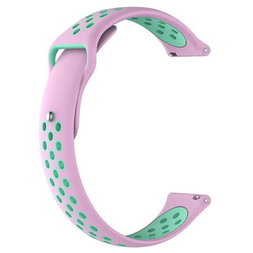 pink-green-huawei-gt2-42mm-watch-straps-nz-silicone-sports-watch-bands-aus