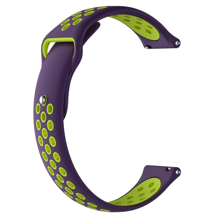 purple-green-ticwatch-e-c2-watch-straps-nz-silicone-sports-watch-bands-aus