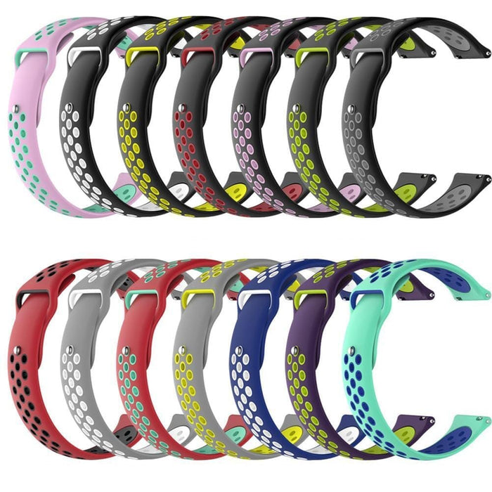 black-grey-samsung-galaxy-watch-3-(41mm)-watch-straps-nz-silicone-sports-watch-bands-aus