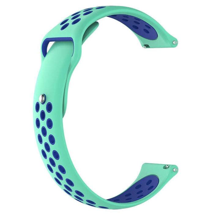 teal-blue-samsung-galaxy-watch-6-classic-(43mm)-watch-straps-nz-silicone-sports-watch-bands-aus