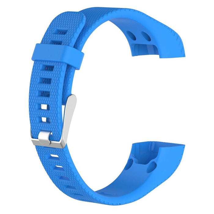 Purple Replacement Silicone Watch Strap Compatible with the Garmin Vivosmart HR+ NZ
