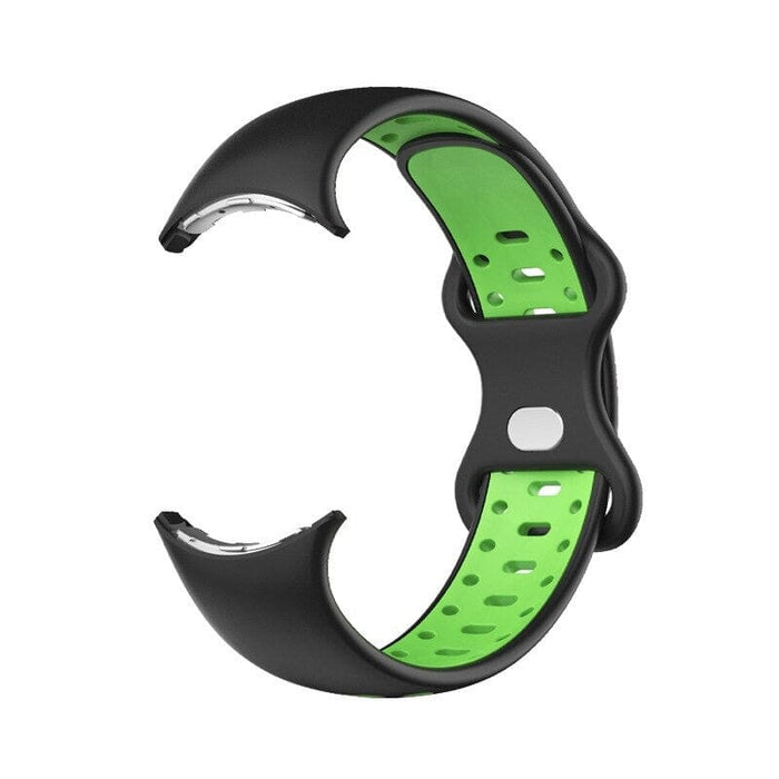 google-pixel-watch-straps-nz-bands-aus-black-green