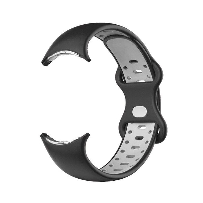 google-pixel-watch-straps-nz-bands-aus-black-grey