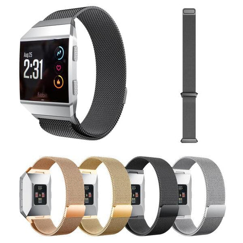 Gold Replacement Milanese Loop Watch Strap compatible with the Fitbit Ionic NZ