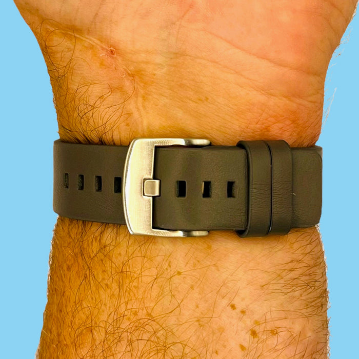grey-silver-buckle-garmin-fenix-7-watch-straps-nz-leather-watch-bands-aus