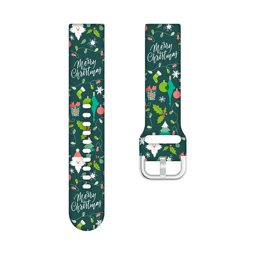 green-amazfit-22mm-range-watch-straps-nz-christmas-watch-bands-aus