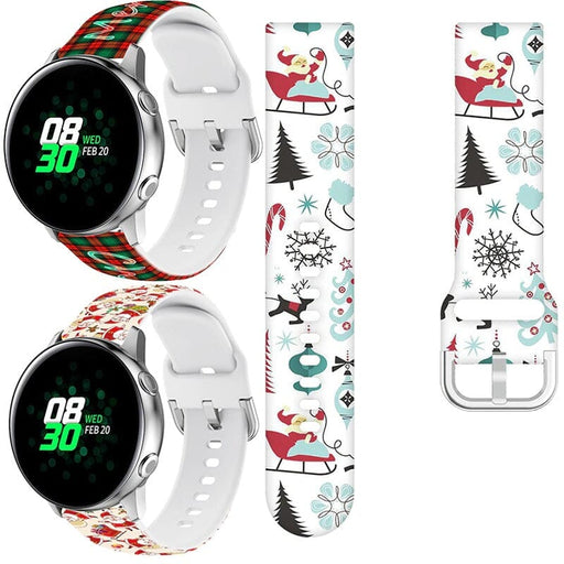 green-huawei-watch-gt4-41mm-watch-straps-nz-christmas-watch-bands-aus