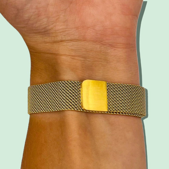 gold-metal-huawei-watch-3-pro-watch-straps-nz-milanese-watch-bands-aus