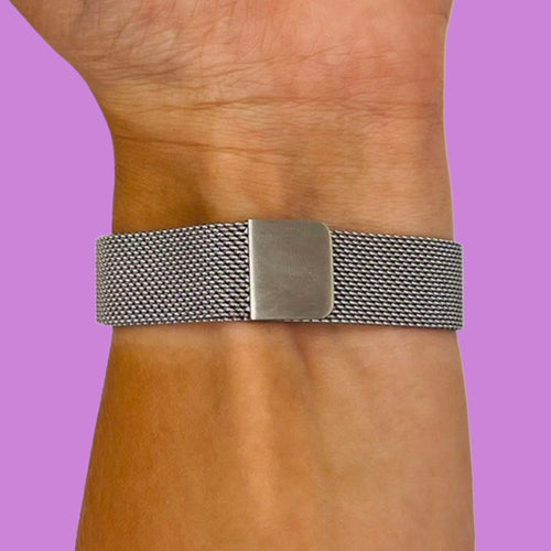 silver-metal-ticwatch-e-c2-watch-straps-nz-milanese-watch-bands-aus