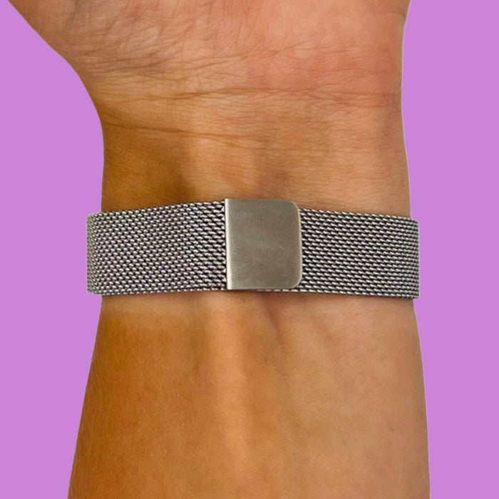 silver-metal-huawei-gt-42mm-watch-straps-nz-milanese-watch-bands-aus
