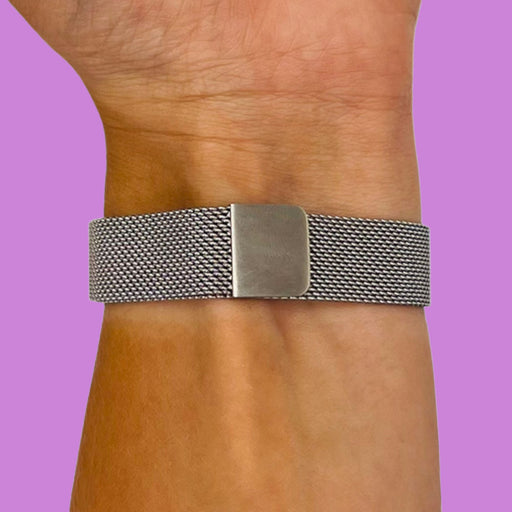silver-metal-huawei-watch-gt3-42mm-watch-straps-nz-milanese-watch-bands-aus