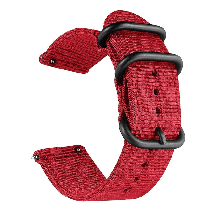 red-huawei-honor-magic-honor-dream-watch-straps-nz-nato-nylon-watch-bands-aus