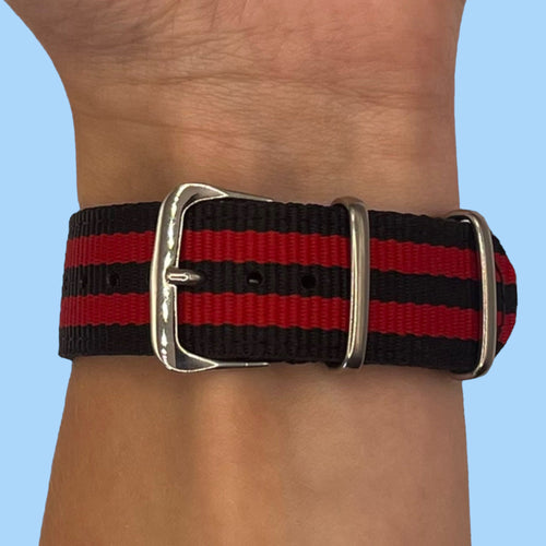 navy-blue-red-huawei-watch-gt4-41mm-watch-straps-nz-nato-nylon-watch-bands-aus