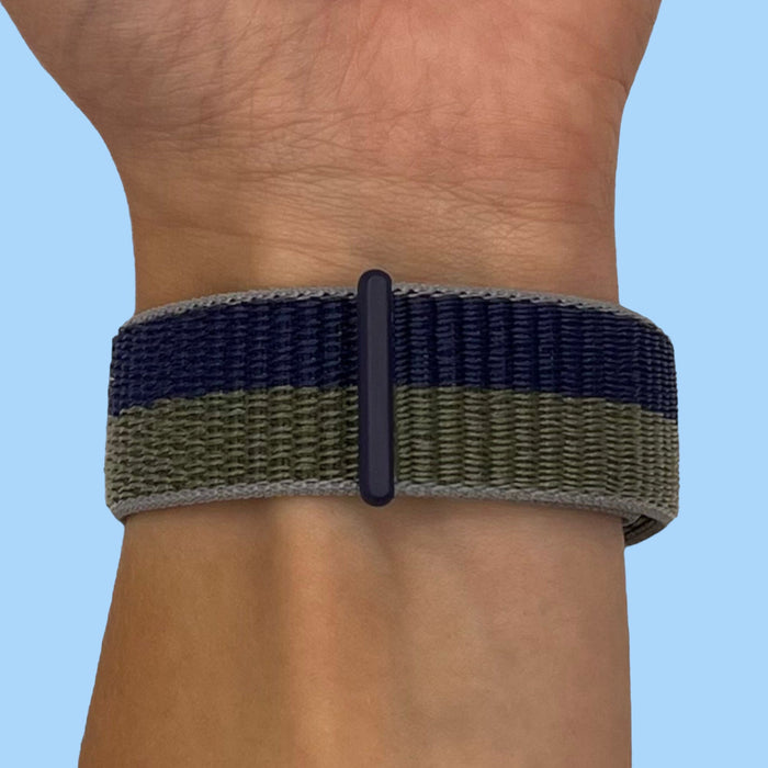 blue-green-garmin-fenix-5-watch-straps-nz-nylon-sports-loop-watch-bands-aus