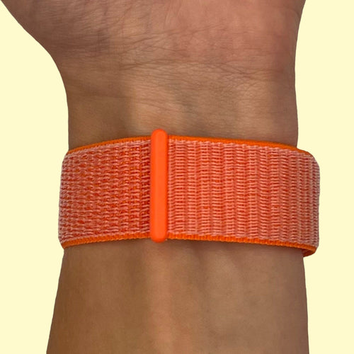 desert-orange-garmin-instinct-watch-straps-nz-nylon-sports-loop-watch-bands-aus