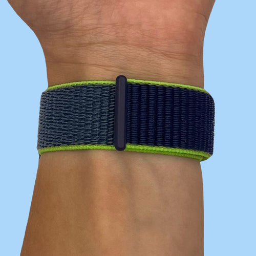 lime-garmin-forerunner-955-watch-straps-nz-nylon-sports-loop-watch-bands-aus