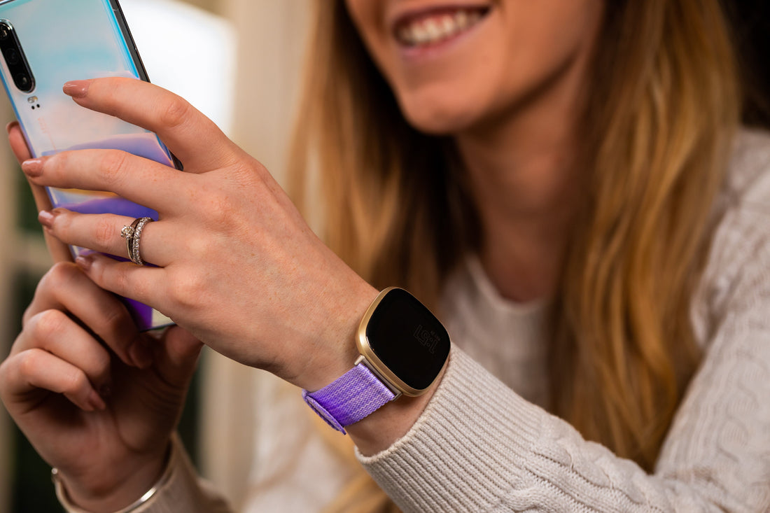 lavender-asus-zenwatch-2-(1.45")-watch-straps-nz-canvas-watch-bands-aus