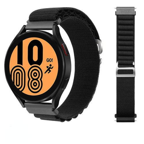 black-garmin-fenix-5-watch-straps-nz-trail-loop-watch-bands-aus