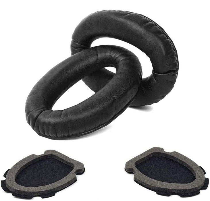 Black Replacement Foam Ear Pads Compatible with Bose Aviation A20 & A10 NZ