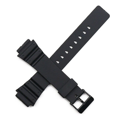 White Silicone Watch Straps Compatible with the Casio W & MRW Ranges NZ