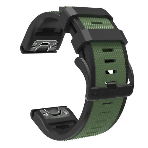 army-green-garmin-approach-s62-watch-straps-nz-dual-colour-sports-watch-bands-aus