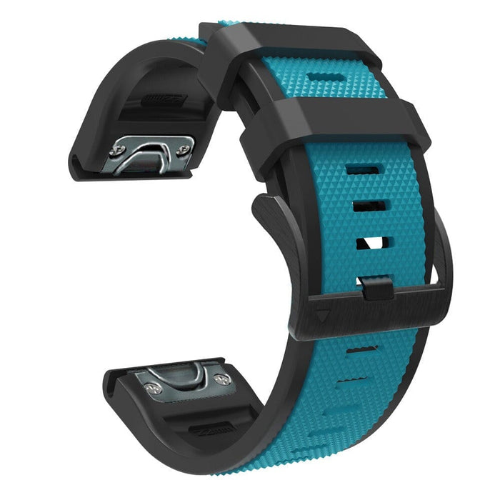 light-blue-garmin-forerunner-945-watch-straps-nz-dual-colour-sports-watch-bands-aus