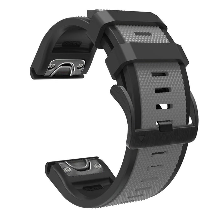 light-grey-garmin-approach-s62-watch-straps-nz-dual-colour-sports-watch-bands-aus