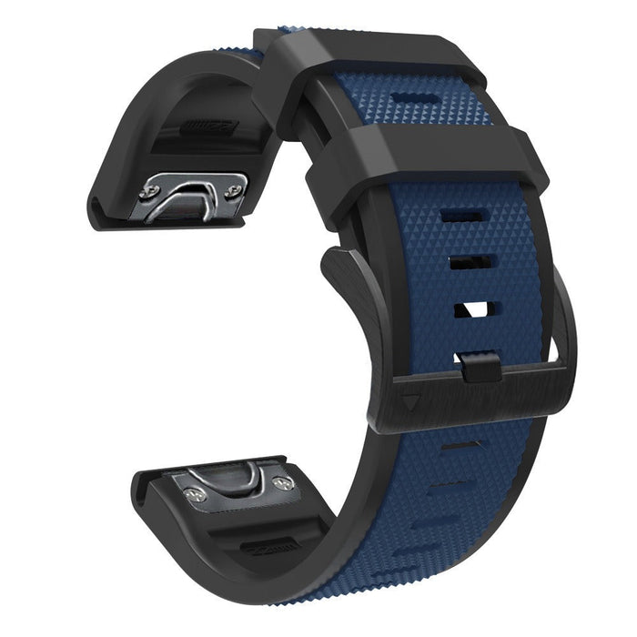 navy-blue-garmin-forerunner-945-watch-straps-nz-dual-colour-sports-watch-bands-aus