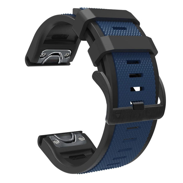 navy-blue-garmin-epix-(gen-2)-watch-straps-nz-dual-colour-sports-watch-bands-aus