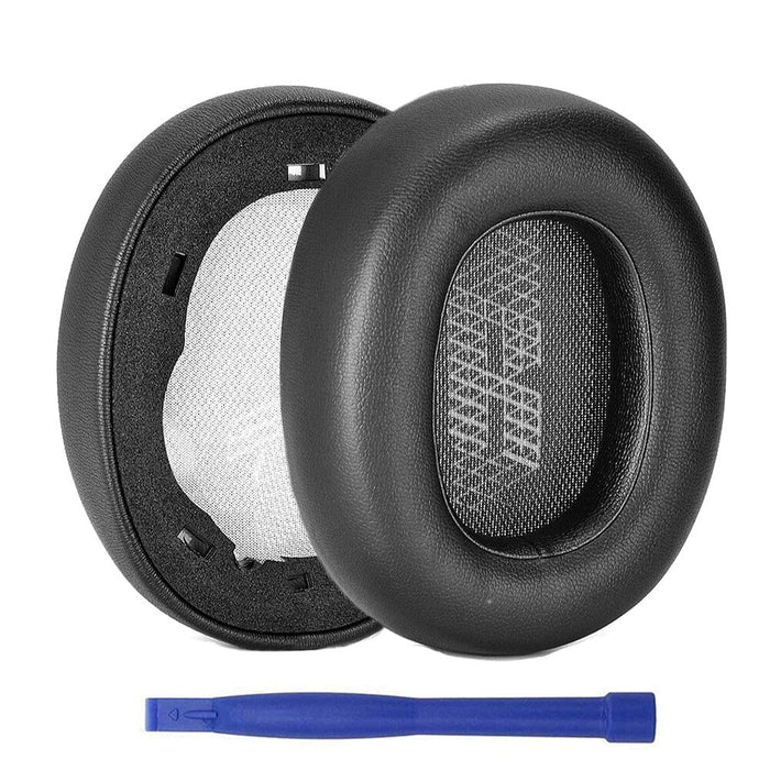 Black Mesh Replacement Ear Pad Cushions compatible with the JBL Live 650BTNC Headphones NZ