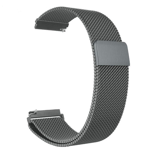 charcoal-metal-samsung-galaxy-watch-5-(40-44mm)-watch-straps-nz-milanese-watch-bands-aus