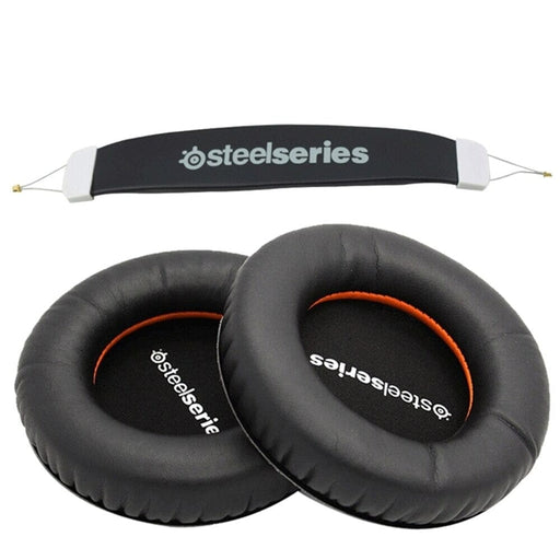 Black Replacement Ear Pad Cushions Compatible with the SteelSeries Siberia V1 V2 V3 200 Prism NZ