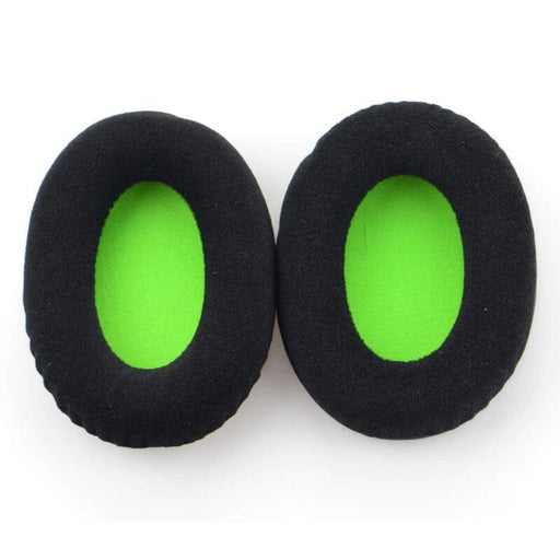 Black and Green Replacement Ear Pad Cushions Compatible with the Kingston Hyper X Cloud Stinger HSCD KHX-HSCP NZ