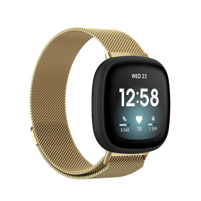 Replacement Fitbit Sense Versa Milanese Watch Straps Bands Aus