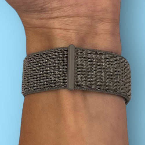 dark-grey-garmin-quatix-6-watch-straps-nz-nylon-sports-loop-watch-bands-aus