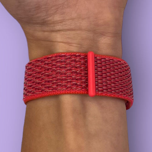 red-garmin-fenix-5-watch-straps-nz-nylon-sports-loop-watch-bands-aus