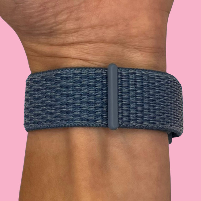 blue-grey-garmin-forerunner-945-watch-straps-nz-nylon-sports-loop-watch-bands-aus