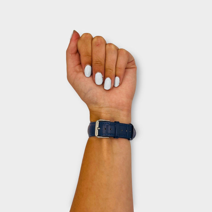 blue-nixon-22mm-range-watch-straps-nz-snakeskin-leather-watch-bands-aus
