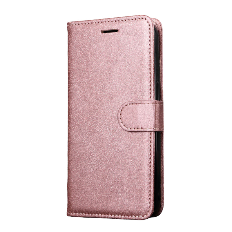 SamsungS23PhoneCaseS23_PlusLeatherFlipCoverS23UltraSmartphoneProtectionLeatherWallet-Pink