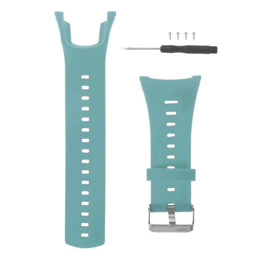 Light Blue Replacement Silicone Watch Straps Compatible with the Suunto Ambit 1 2 3 Colours NZ