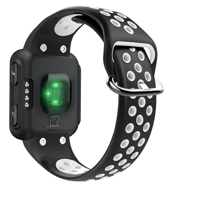 black-and-white-garmin-forerunner-935-watch-straps-nz-silicone-sports-watch-bands-aus