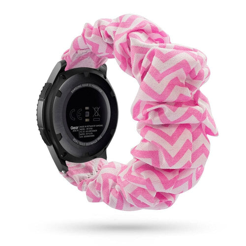 pink-and-white-huawei-honor-magic-watch-2-watch-straps-nz-scrunchies-watch-bands-aus