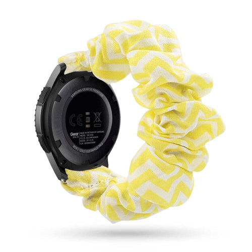 yellow-and-white-samsung-galaxy-watch-active-watch-straps-nz-scrunchies-watch-bands-aus
