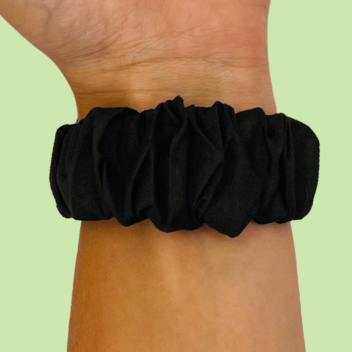 black-garmin-approach-s12-watch-straps-nz-scrunchies-watch-bands-aus