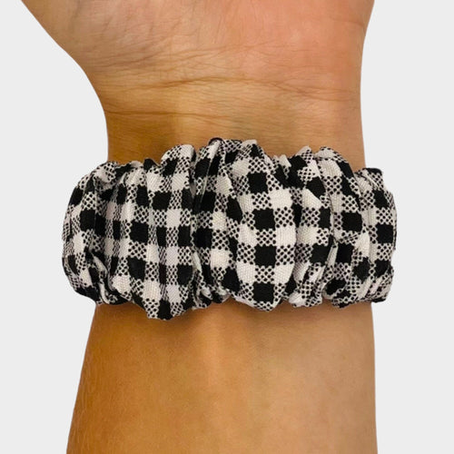 gingham-black-and-white-polar-pacer-watch-straps-nz-scrunchies-watch-bands-aus